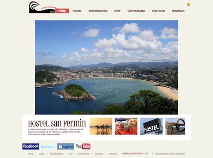 web hostel san fermin