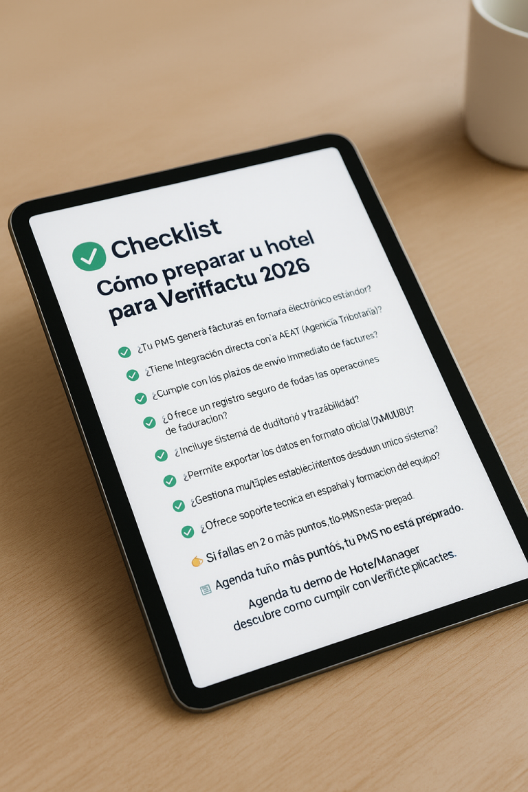 verifactu 2016 hoteles